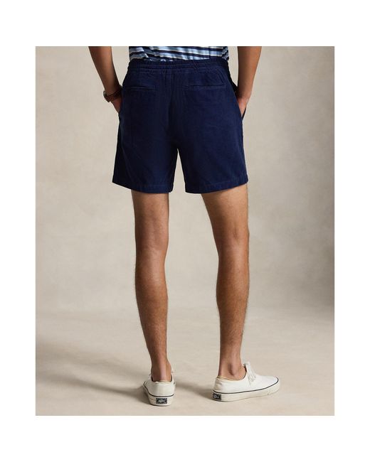 Polo Ralph Lauren Blue Prepster Corduroy Shorts for men