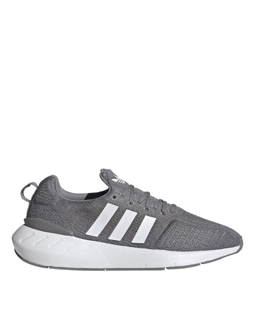 Adidas Gray Swift Run Running Shoes for men