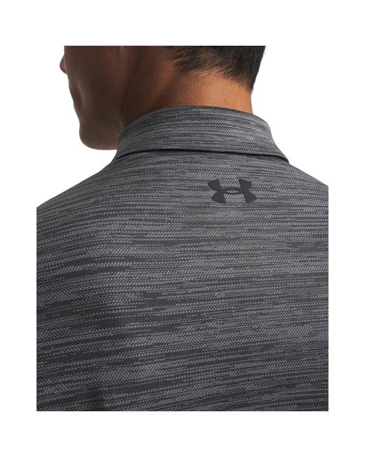 Under Armour Gray Matchplay Polo Shirt for men