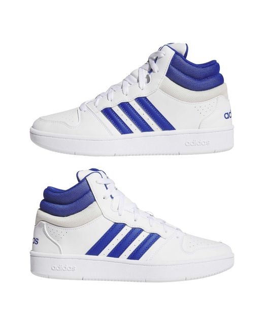 Adidas Blue Hoops Mid Cla for men