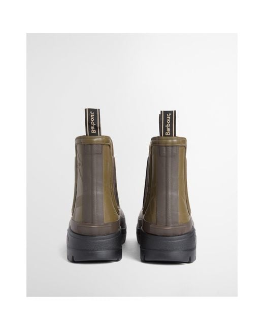 Barbour Brown Breacon Chelsea Wellies for men