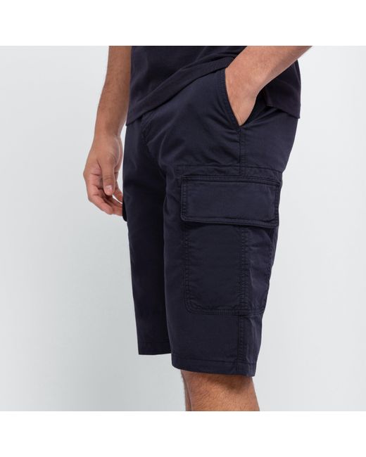 Eden Park Blue Cargo Bermudas for men