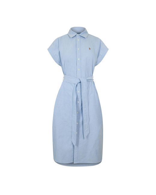 Polo Ralph Lauren Blue Shirt Dress