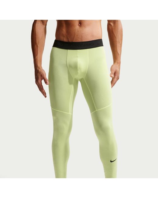 Nike Green Npt Df Tight Sn62 for men