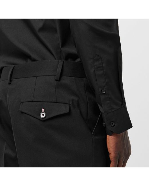 Twisted Tailor Black Apsley Slim Shirt for men
