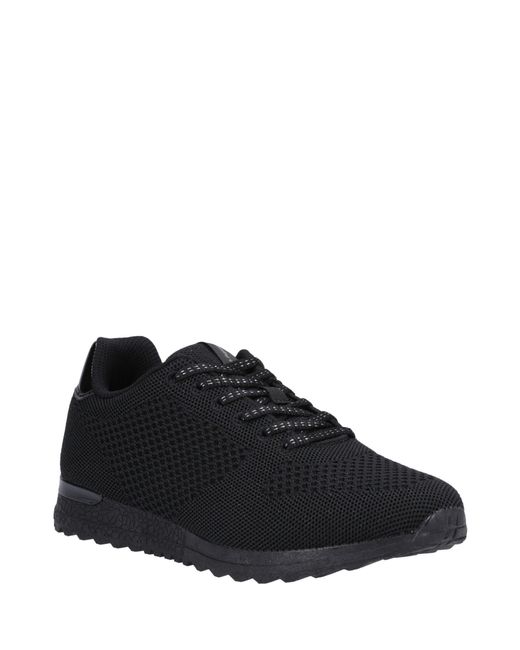 Hush Puppies Black Katrina Trainer