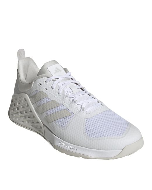 Adidas White Dropset Training Shoes