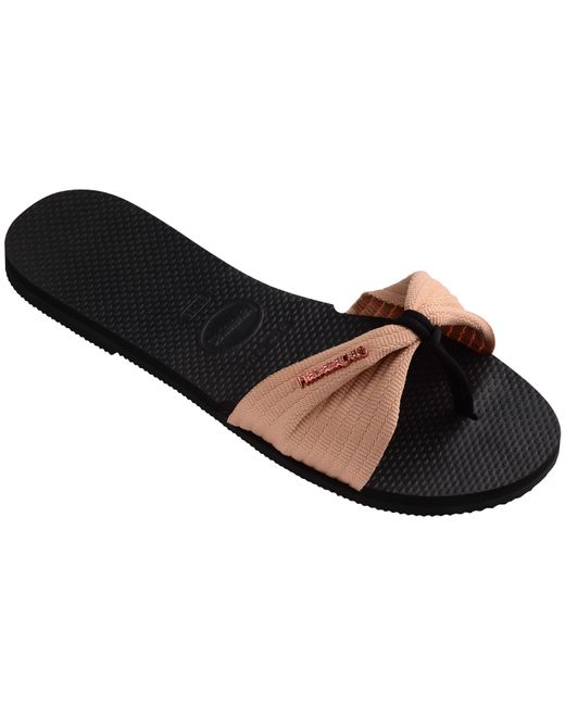 Havaianas Brown You St Tropez Flip Flops