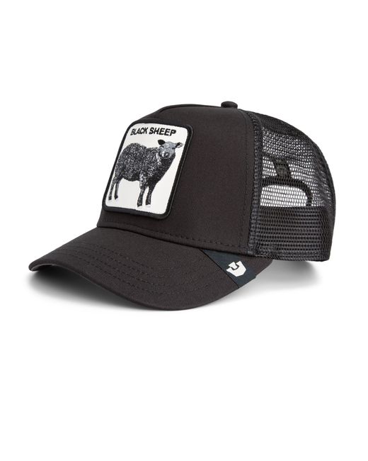 Goorin Bros Black Animal Farm Trucker Cap for men