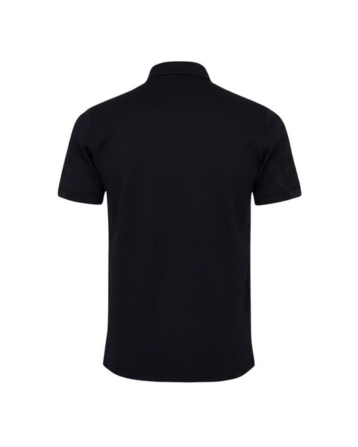 Brave Soul Black Short Sleeve Polo Shirt for men
