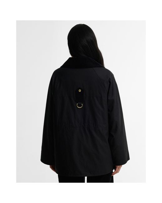 Barbour Black B.Li Treeton Wax Ld64