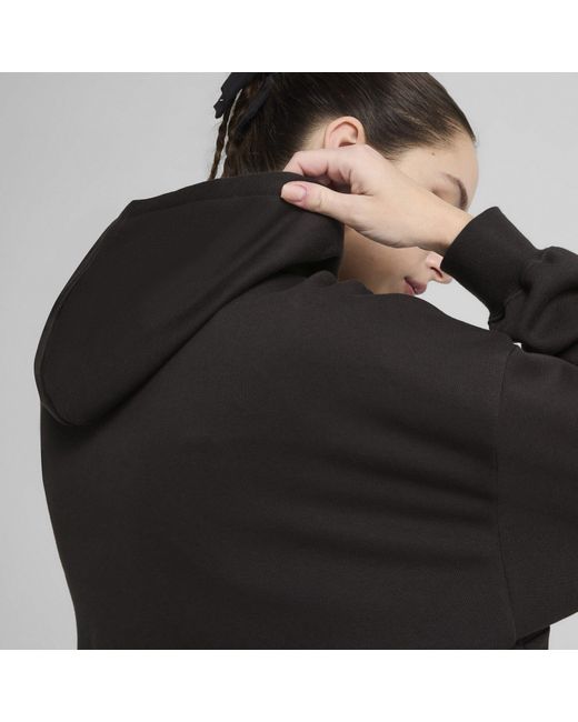 PUMA Black Essentials Oversized Hoodie