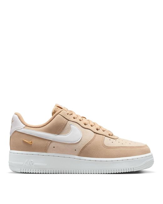 Nike Brown Air Force 1 07 Trainers