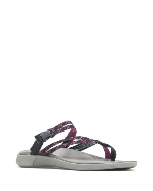 Hush Puppies Black Good Toepost Sandal