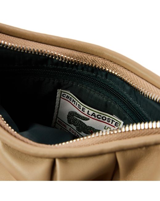 Lacoste Brown Lenglen Shoulder Bags