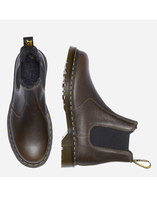 Dr. Martens Brown 2676 Warmwair Lined Chelsea for men
