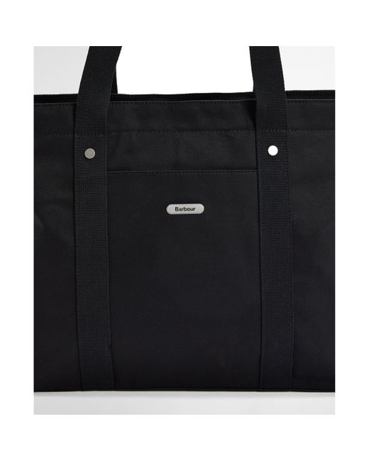 Barbour Black Olivia Tote Bag