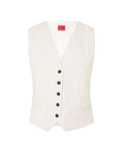 HUGO White Waistcoat