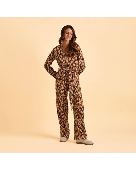 Brakeburn Natural Selenna Jumpsuit