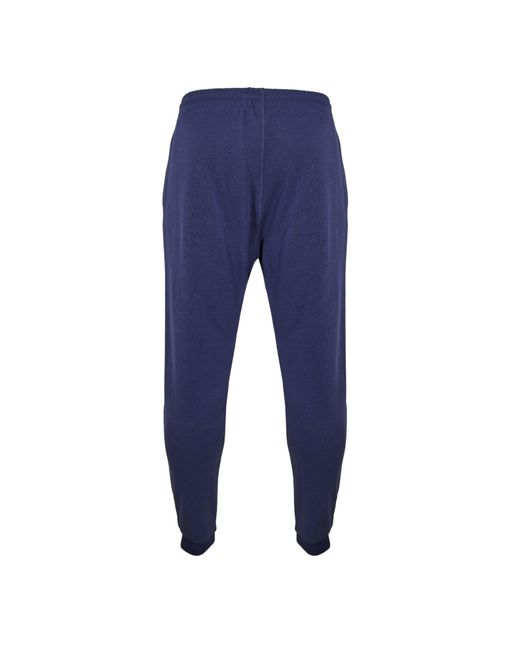 Reebok Blue Identity Small Logo Closed Hem Jersey Joggers for men