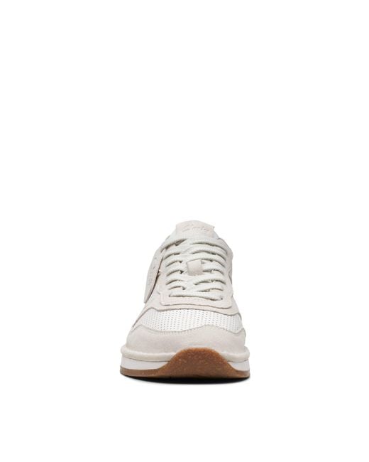 Clarks White Craft Run Tor for men