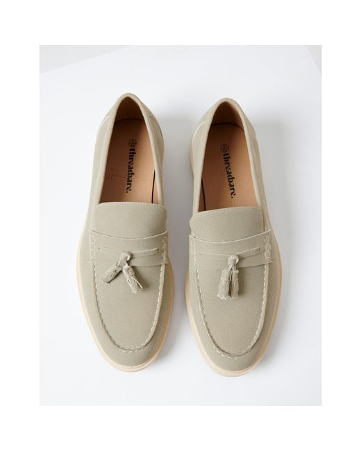 Threadbare White Alistair Loafer for men