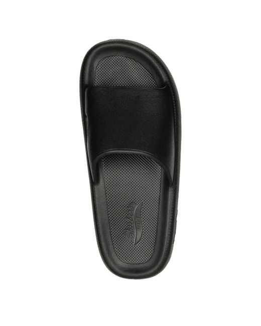 Skechers Black Arch Fit Horizon Slider Slippers