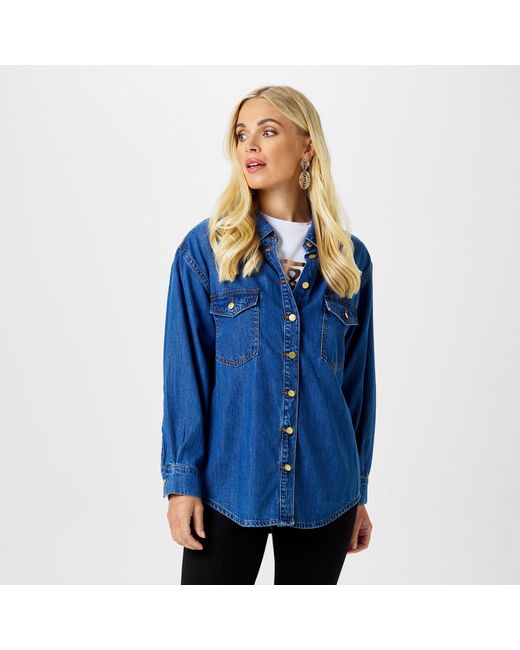 Biba Blue Denim Shirt