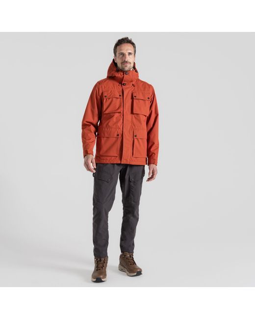 Craghoppers Red Hartley Jacket for men
