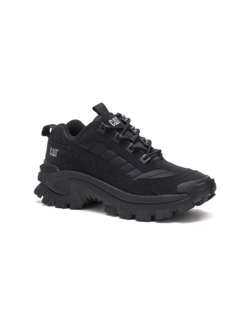 Caterpillar Black Intruder Chunky Trainers for men