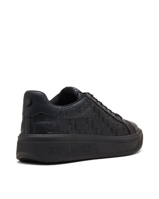 Steve Madden Black Madden Razoredge Sn64 for men