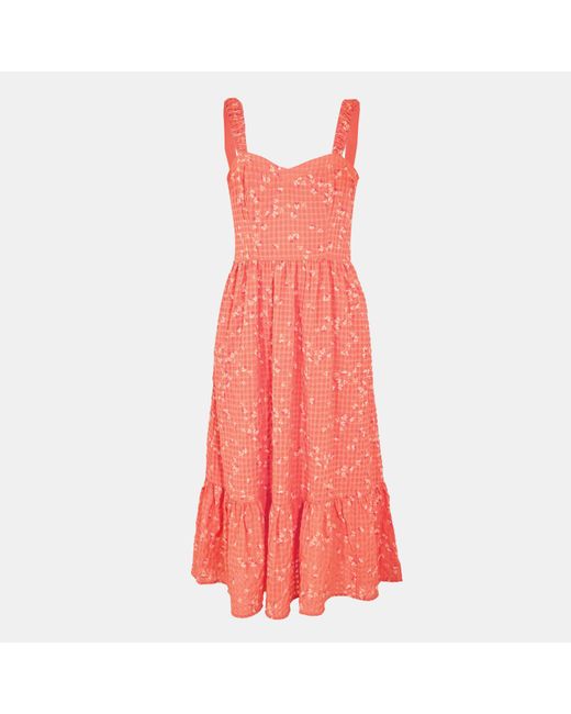 French Connection Pink Erin Gretta Tea Dress