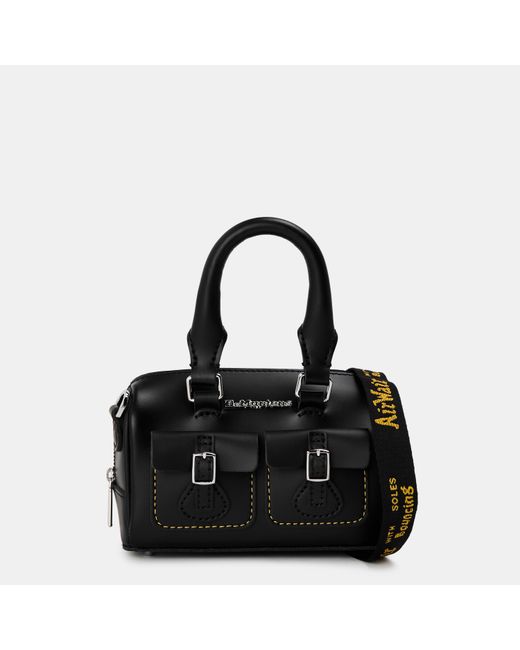 Dr. Martens Black Mini Top Handle Bag