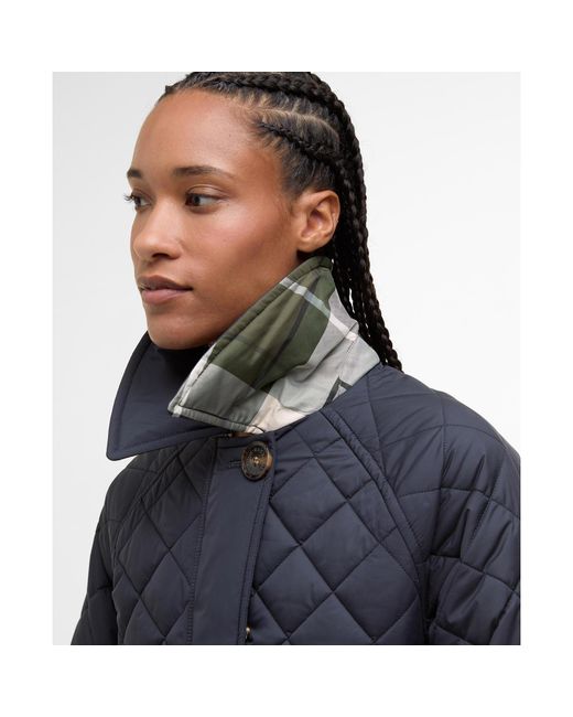 Barbour Blue Laoise Quilted Jacket