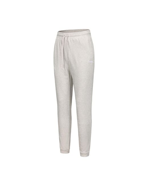 Slazenger 1881 Gray Interlock Closed Hem Pant