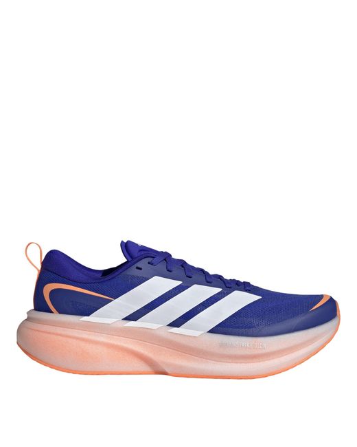 Adidas Blue Supernova Glide Running Shoes for men