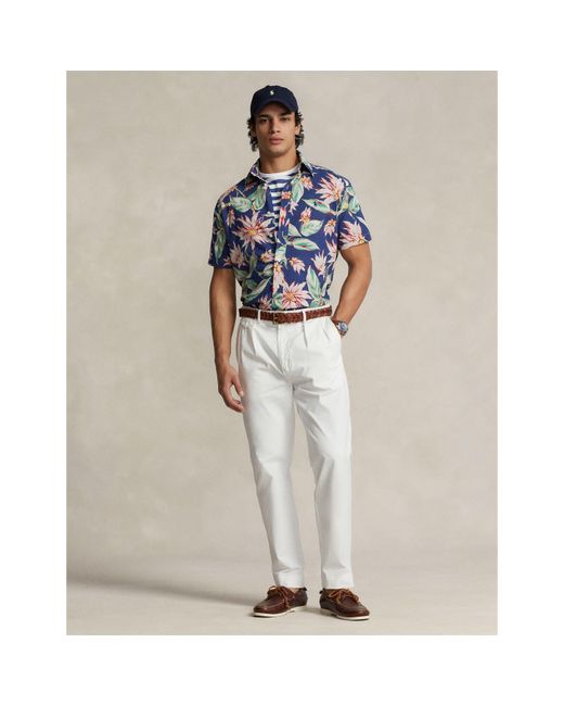 Polo Ralph Lauren Blue Short Sleeve Shirt for men