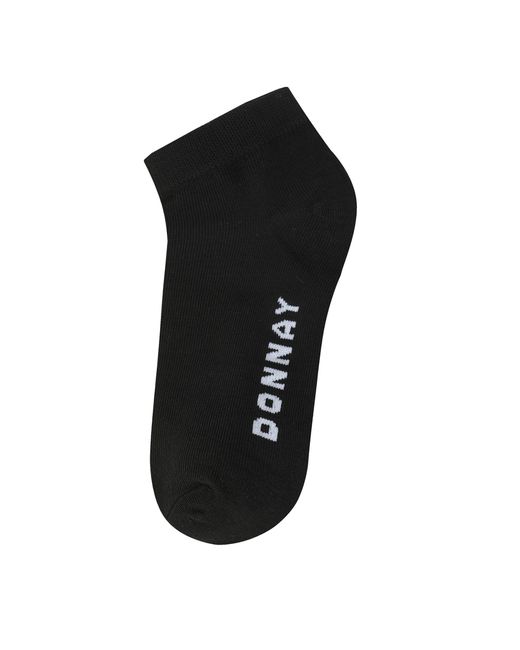 Donnay Black 10 Pack Trainer Socks
