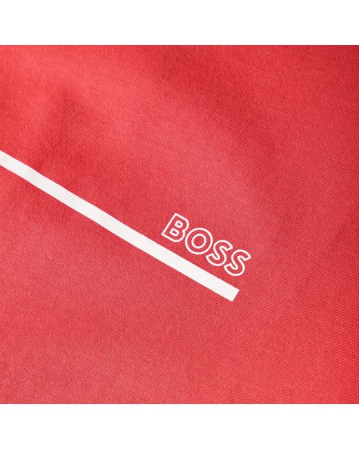 Boss Pink Bodywear Short Sleeve Soft T-Shirt (Stormfish) for men