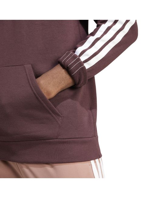 Adidas Purple Pull Over Hoodie for men