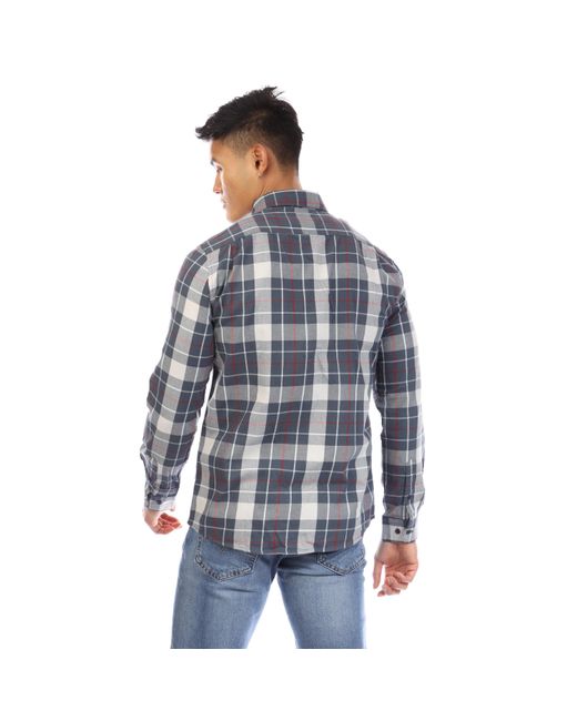 Peter Werth Blue Long Sleeve Plain Shirt for men