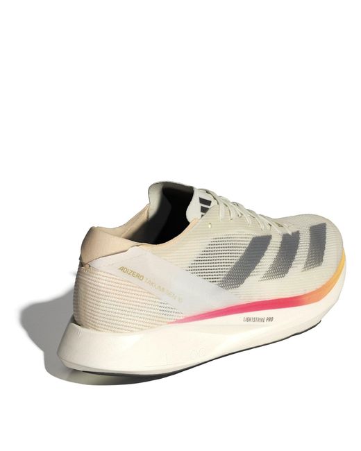 Adidas Pink Adizero Takumi Sen 10 Everyday Neutral Road Running Shoes