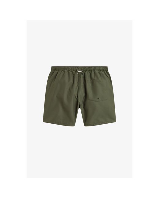 Fred Perry Green Swim Shorts for men