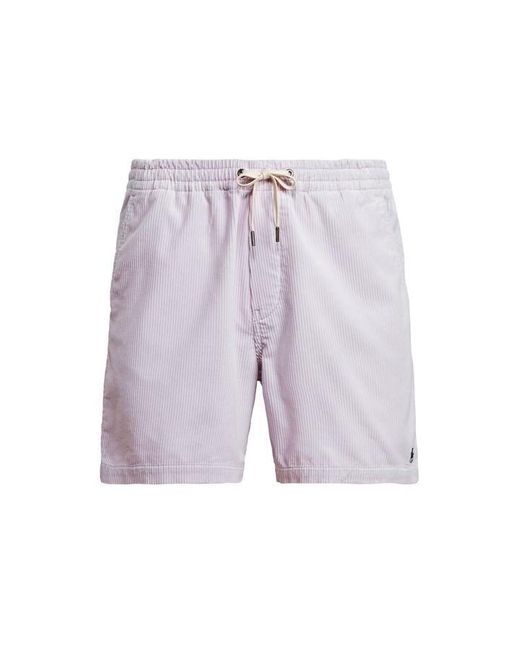 Polo Ralph Lauren Purple Prepster Corduroy Shorts for men