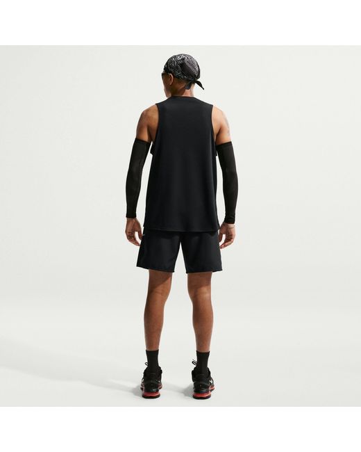 Nike Black Miler 7 Performance Running Shorts for men