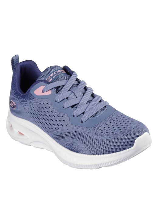Skechers Blue Casual Low-Top Trainers