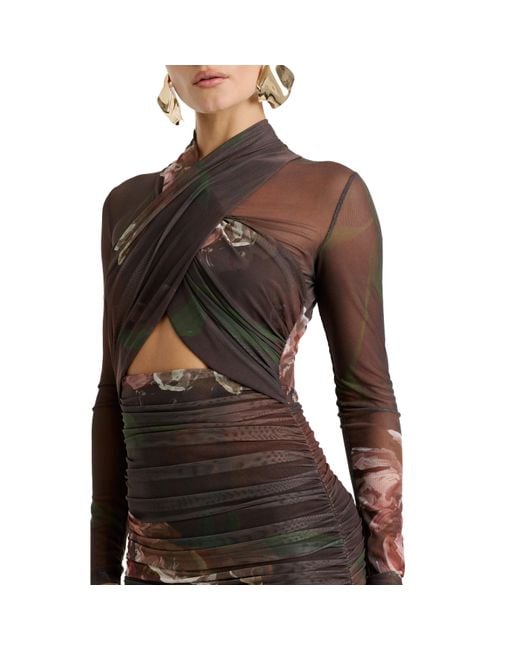 Bardot Brown Bd Aliyah Dress Ld64