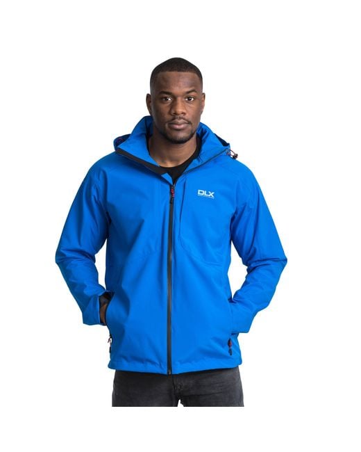 DLX Blue Kumar Waterproof Jacket for men