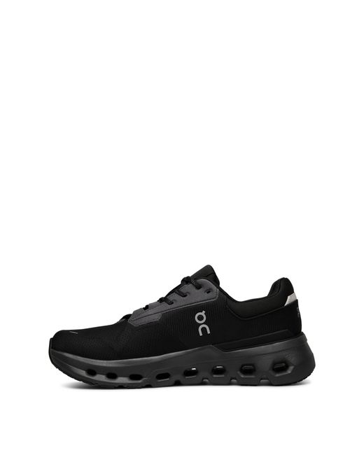 On Shoes Black Cloudrunner 2 Waterproof Running Shoes for men