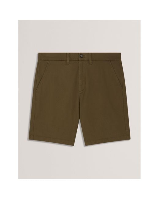 Ted Baker Green Chino Shorts for men